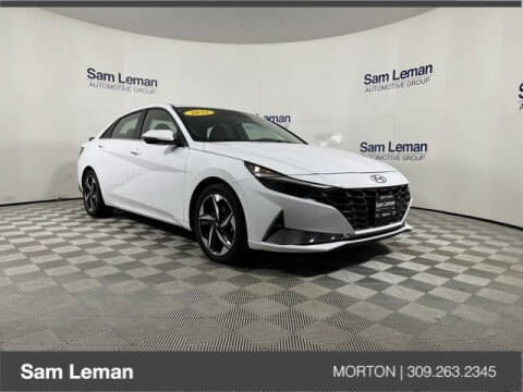 2022 Hyundai Elantra Hybrid for sale at Sam Leman CDJRF Morton in Morton IL