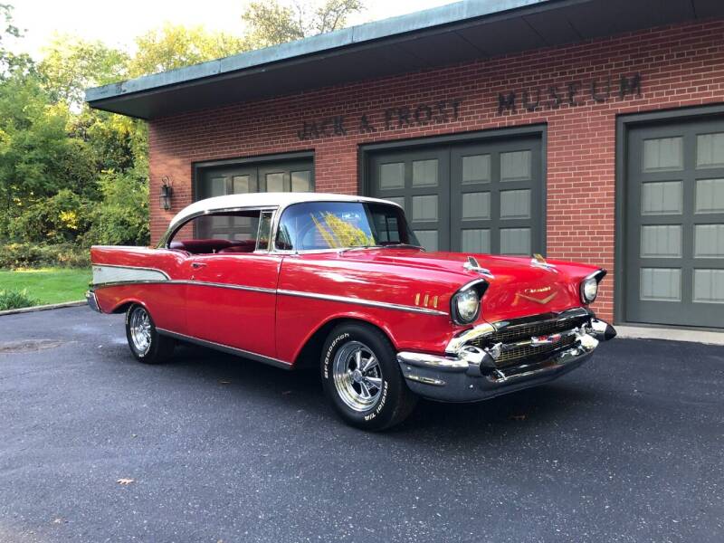 1957 Chevrolet Bel Air for sale at Jack Frost Auto Museum in Washington MI
