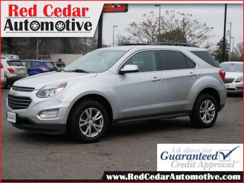 2016 Chevrolet Equinox for sale at Red Cedar Automotive in Menomonie WI