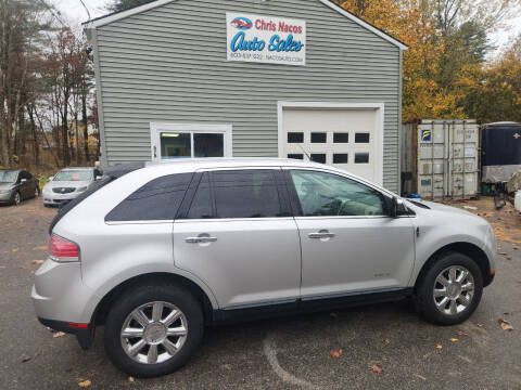 2009 Lincoln MKX for sale at Chris Nacos Auto Sales in Derry NH