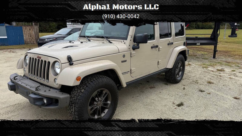 2016 Jeep Wrangler Unlimited Sahara 75th Anniversary