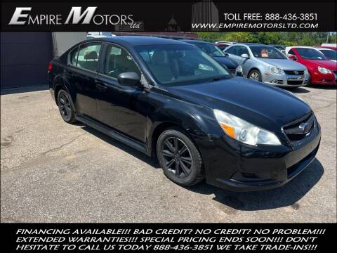 2012 Subaru Legacy for sale at Empire Motors LTD in Cleveland OH