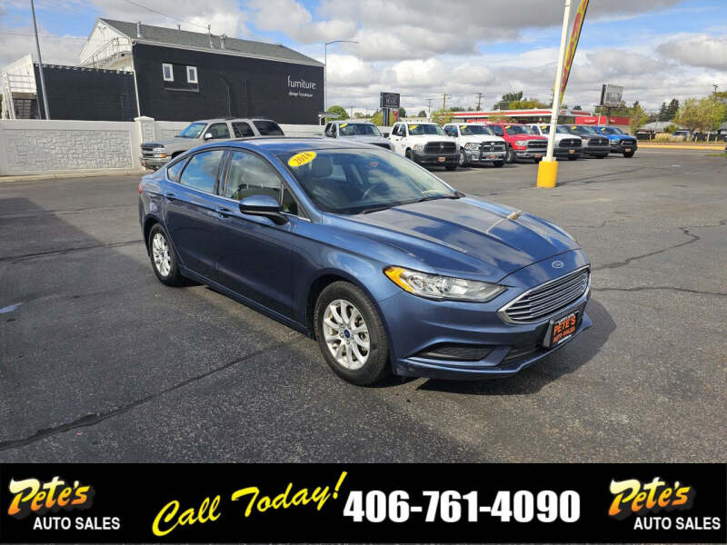 2018 Ford Fusion S