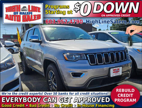 2018 Jeep Grand Cherokee for sale at High Line Auto Sales of Salem in Salem NH