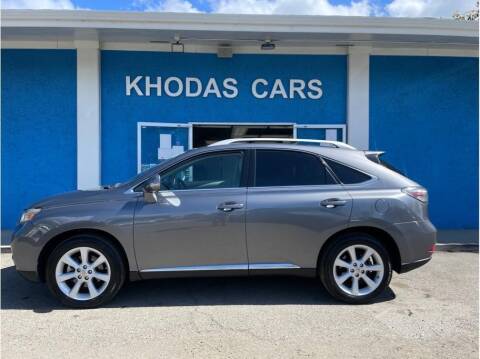 2012 Lexus RX 350 for sale at Khodas Cars in Gilroy CA