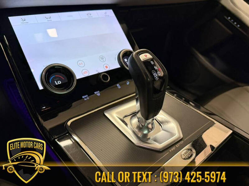 2020 Land Rover Range Rover Evoque First Edition