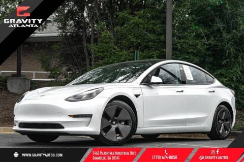 2022 Tesla Model 3 for sale at Gravity Autos Atlanta in Atlanta GA