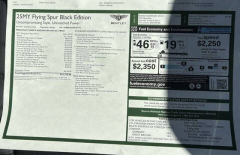 2025 Bentley Flying Spur Black Edition