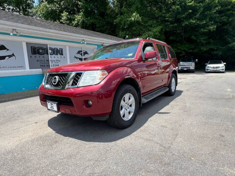 2008 Nissan Pathfinder for sale at ICON AUTO SALES in Chesapeake VA