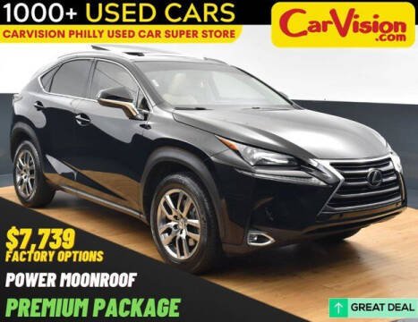 2016 Lexus NX 200t for sale at Car Vision of Trooper in Norristown PA