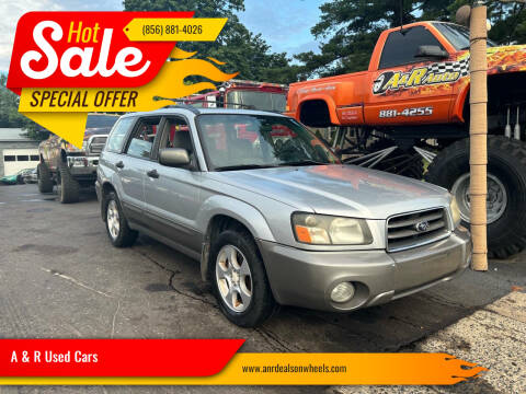 2003 Subaru Forester for sale at A & R Used Cars in Clayton NJ