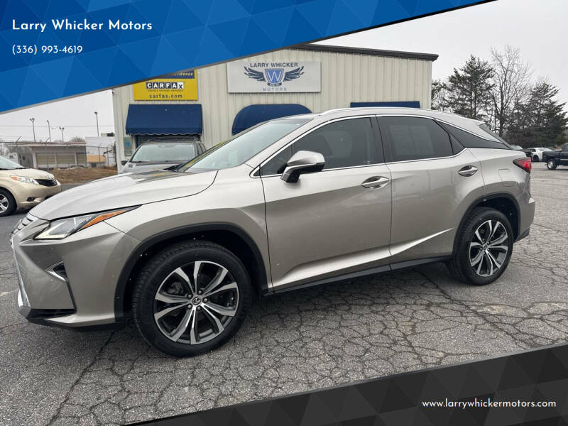 2019 Lexus RX 350 for sale at Larry Whicker Motors in Kernersville NC