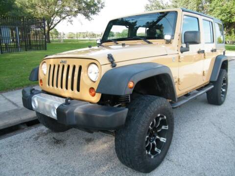 2013 Jeep Wrangler Unlimited for sale at Elite Modern Cars in Houston TX