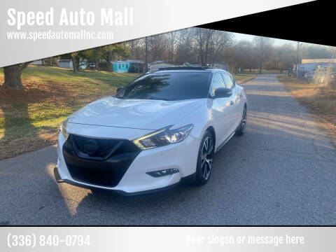 2016 Nissan Maxima for sale at Speed Auto Mall in Greensboro NC