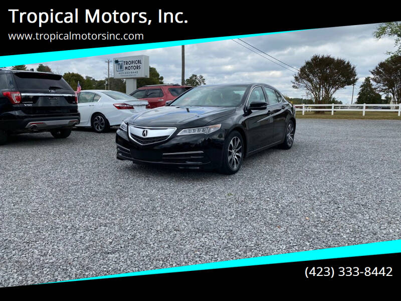 2015 Acura TLX for sale at Tropical Motors, Inc. in Riceville TN