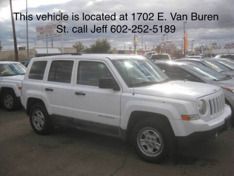 2011 Jeep Patriot for sale at Town and Country Motors - 1702 East Van Buren Street in Phoenix AZ