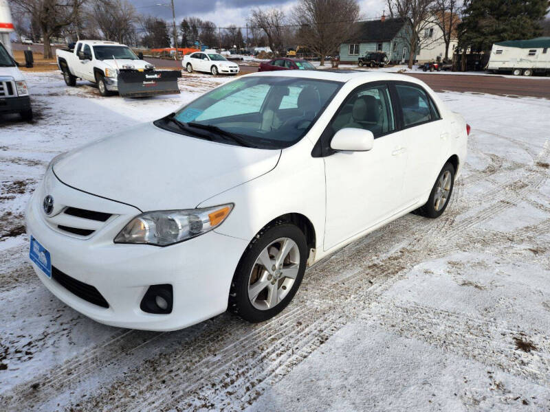 Used 2011 Toyota Corolla LE with VIN 2T1BU4EE4BC657725 for sale in Madison, SD