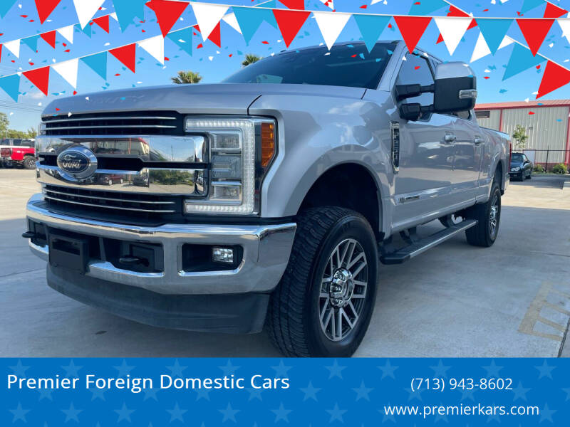 2017 Ford F-250 Super Duty for sale at Premier Foreign Domestic Cars in Houston TX