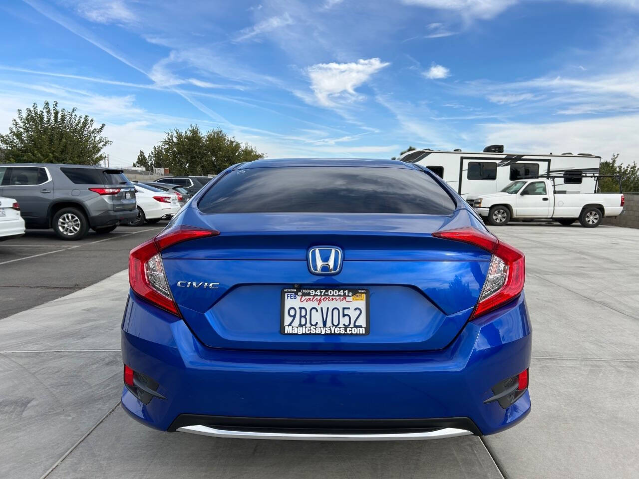 2019 Honda Civic for sale at Magic Auto Sales in Hesperia, CA