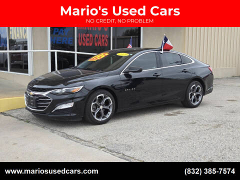2019 Chevrolet Malibu for sale at Mario's Used Cars in Houston TX
