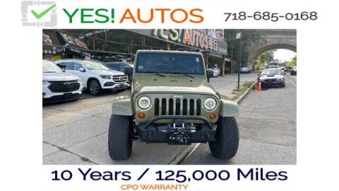 2013 Jeep Wrangler Unlimited for sale at Yes Haha in Flushing NY