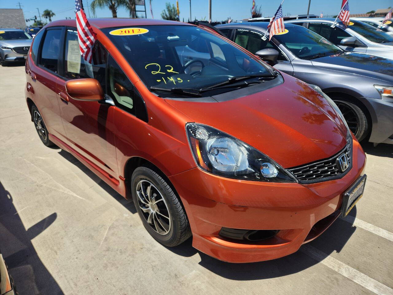 Orange 2012 Honda Fit Sport Sport 4dr Hatchback 5A 1