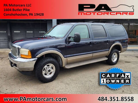 2001 Ford Excursion for sale at PA Motorcars in Conshohocken PA