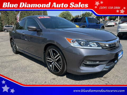 2016 Honda Accord for sale at Blue Diamond Auto Sales in Ceres CA