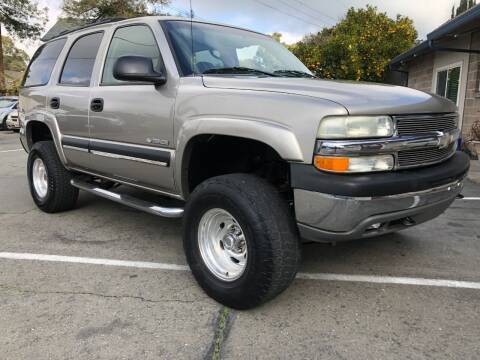2003 Chevrolet Tahoe for sale at Martinez Truck and Auto Sales in Martinez CA