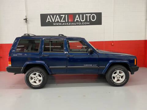 2000 Jeep Cherokee for sale at AVAZI AUTO GROUP LLC in Gaithersburg MD