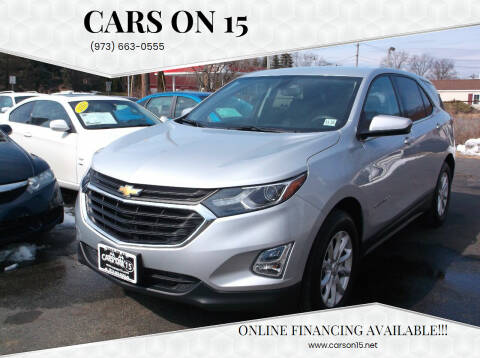 2018 Chevrolet Equinox for sale at Cars On 15 in Lake Hopatcong NJ