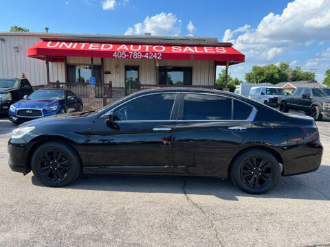 2013 Honda Accord for sale at United Auto Sales in Oklahoma City OK
