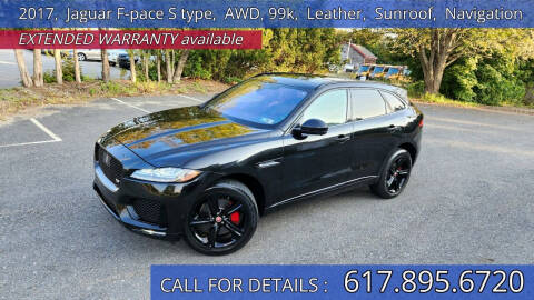 2017 Jaguar F-PACE for sale at Carlot Express in Stow MA