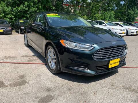 2014 Ford Fusion for sale at AUTO LATINOS CAR in Houston TX
