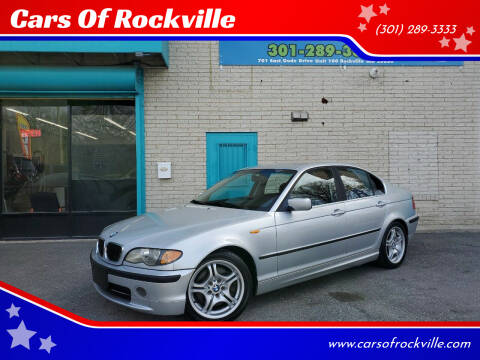 2003 BMW 3 Series for sale at Cars Of Rockville in Rockville MD