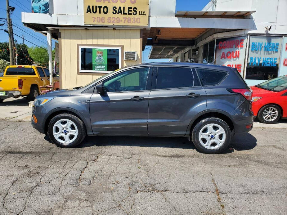 2017 Ford Escape for sale at DAGO'S AUTO SALES LLC in Dalton, GA