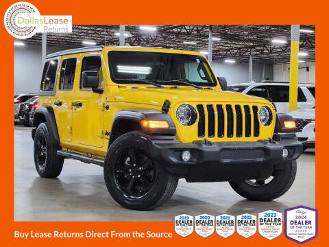 2021 Jeep Wrangler Unlimited for sale at Dallas Auto Finance in Dallas TX