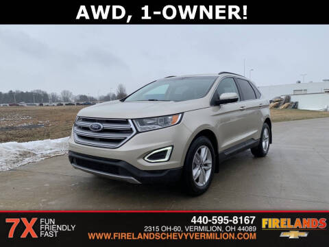 2018 Ford Edge for sale at Firelands Chevrolet of Vermillion in Vermilion OH