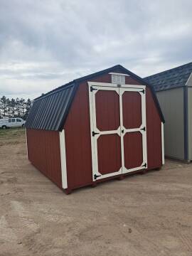 CUSTOM SHEDS ON HWY 10 10x12 4' Barn Style for sale at Dave's Auto Sales & Service in Weyauwega WI