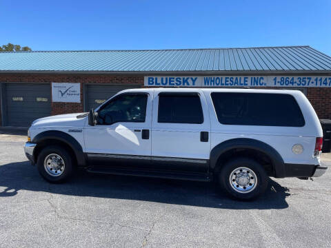 2003 Ford Excursion for sale at BlueSky Wholesale Inc in Chesnee SC