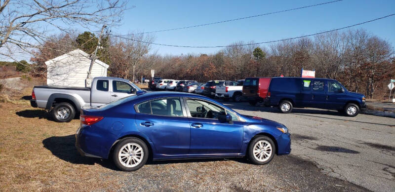 Used 2017 Subaru Impreza Premium with VIN 4S3GKAD65H3627834 for sale in Hyannis, MA