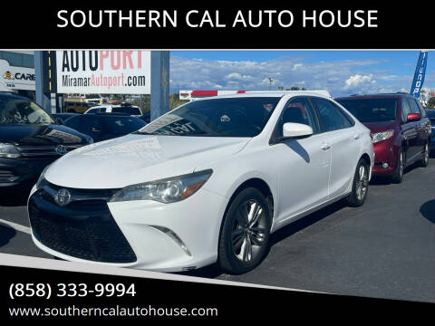 2016 Toyota Camry for sale at SOUTHERN CAL AUTO HOUSE Co 2 in San Diego CA