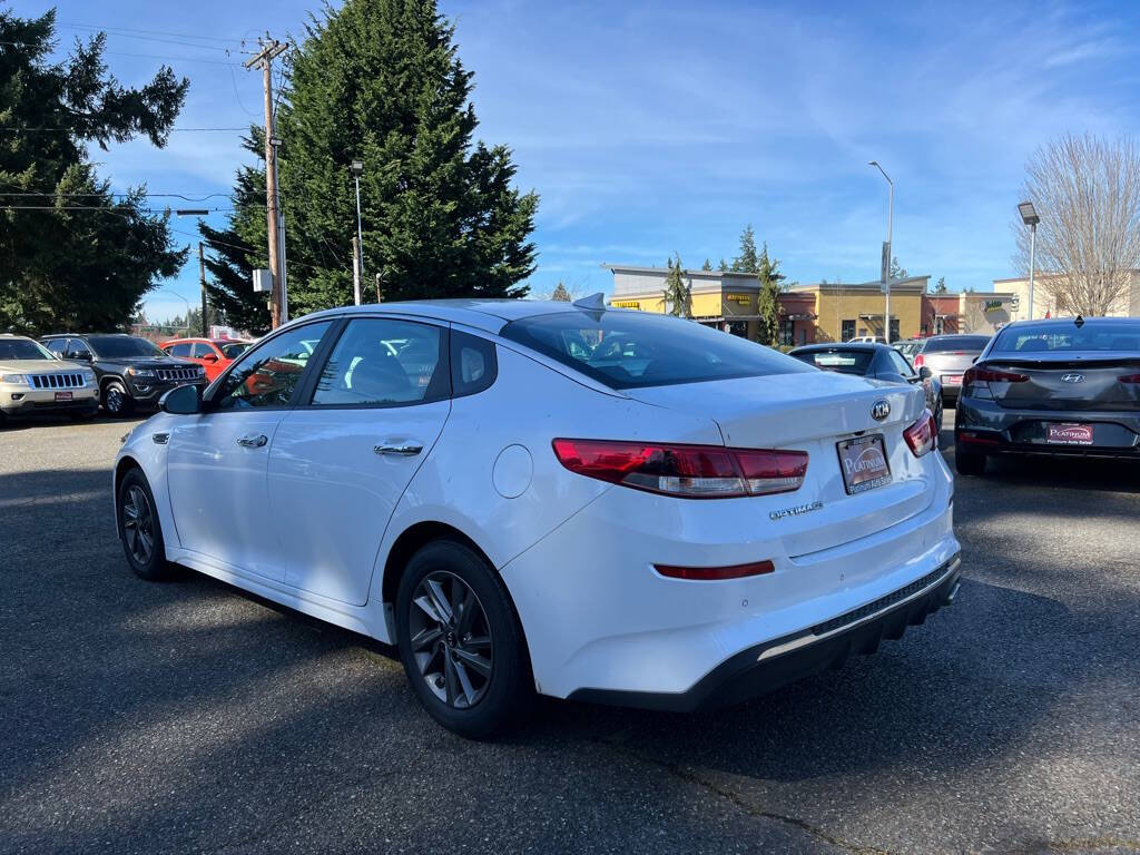 2020 Kia Optima for sale at PLATINUM AUTO SALES INC in Lacey, WA