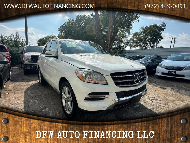 2014 Mercedes-Benz M-Class for sale at Bad Credit Call Fadi in Dallas TX