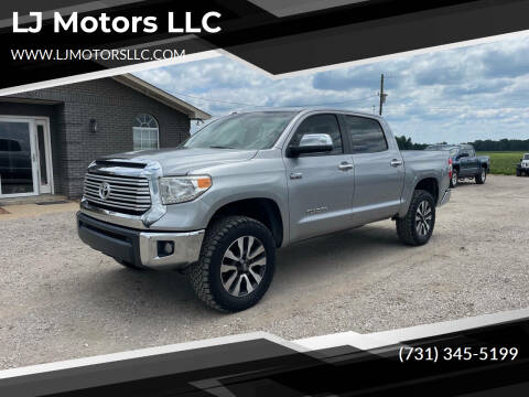 2017 Toyota Tundra for sale at LJ Motors LLC in Three Way TN