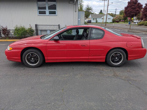 2003 Chevrolet Monte Carlo for sale at Teddy Bear Auto Sales Inc in Portland OR