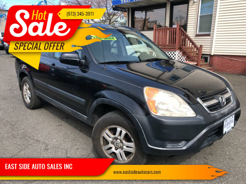 2002 Honda CR-V for sale at EAST SIDE AUTO SALES INC in Paterson NJ