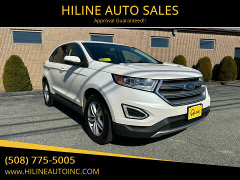 2015 Ford Edge for sale at HILINE AUTO SALES in Hyannis MA