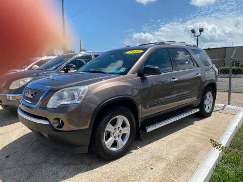 2010 GMC Acadia for sale at Bobby Lafleur Auto Sales in Lake Charles LA