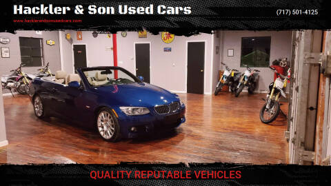 2013 BMW 3 Series for sale at Hackler & Son Used Cars in Red Lion PA
